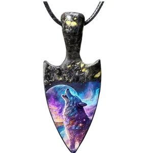 wolf  necklace